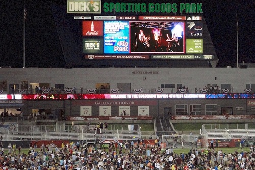 On the Jumbotron
