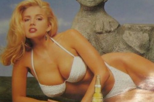 Amy on Corona Light Poster