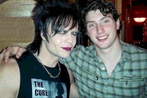 Travis with Matt Duchene