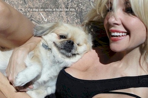 Smiling with Amy
