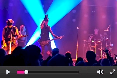 Audience shot video